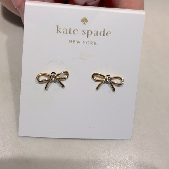 Kate Spate Bow Stud Earrings - Picture 1 of 2